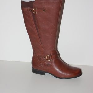 naturalizer wide calf boots canada